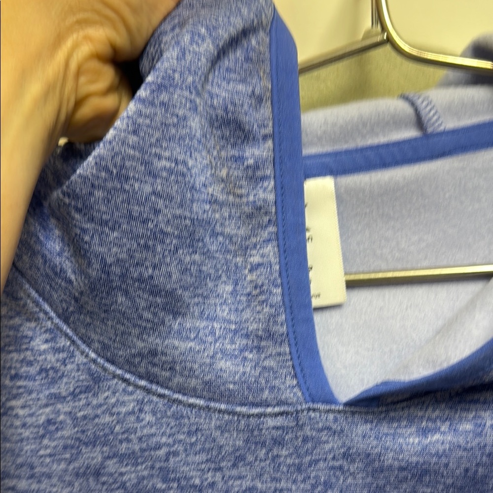 Women’s Blue Hoodie Sweater - Picture 6 of 10